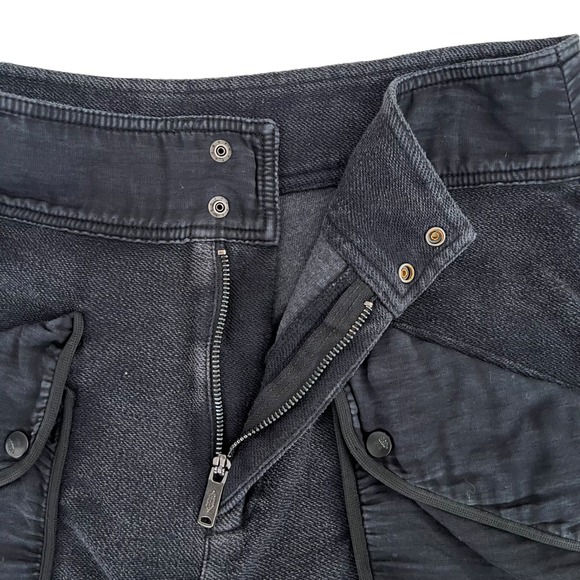 Free People Movement Timko Barrel Leg Pants in Black Oversized Boho SZ M - Picture 8 of 16